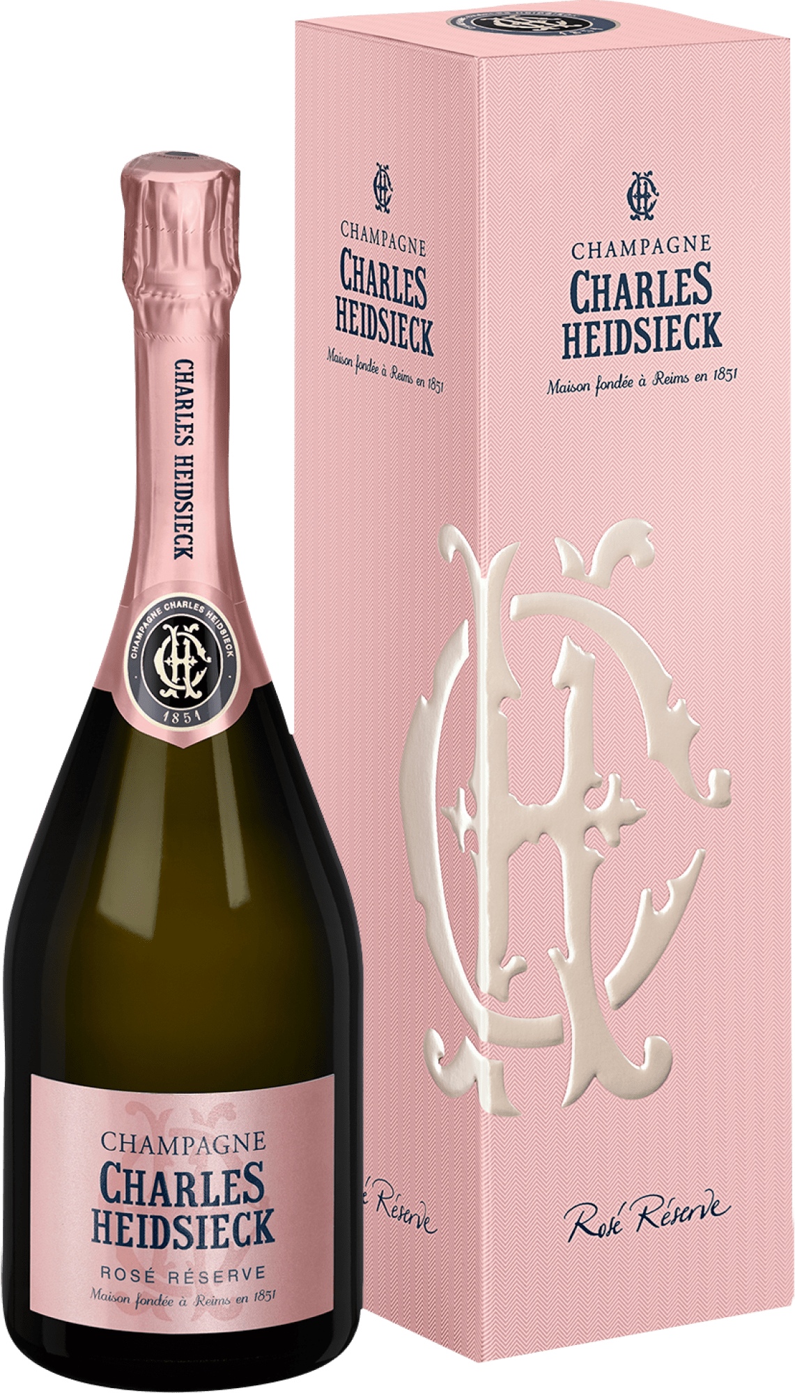 Charles Heidsieck Champagner Rosé Réserve in Geschenkverpackung Charles Heidsieck Champagner Rosé Réserve in Geschenkverpackung