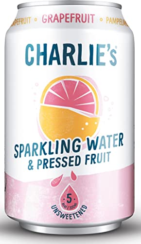Charlie's Organics Sprudelwasser Grapefruit bio 33 cl pro Dose, Tablett 12 Dosen Charlie's Organics Sprudelwasser Grapefruit bio 33 cl pro Dose, Tablett 12 Dosen von Charlie