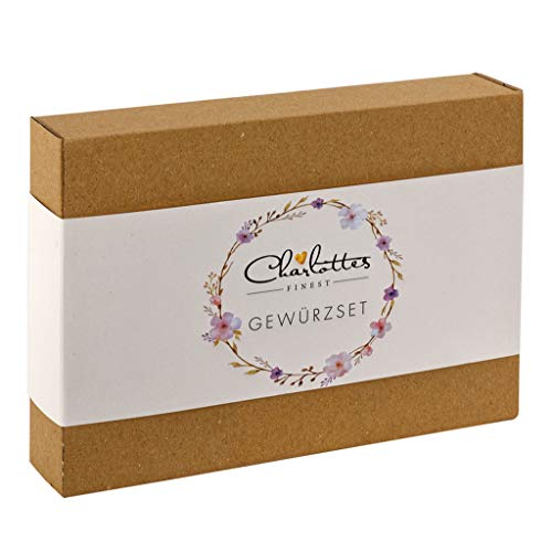 Charlottes Finest BIO Gewürze Set Geschenkset/Geschenkbox von Charlottes Finest