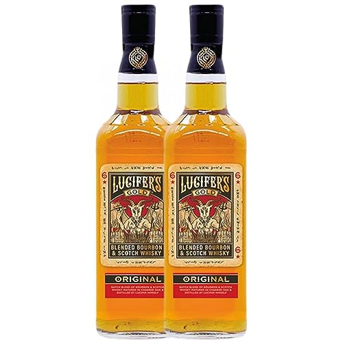 Whiskey Blended Charter Lucifers's Gold 70 cl (Schachtel mit 2 Flaschen von 70 cl) von Charter Brands
