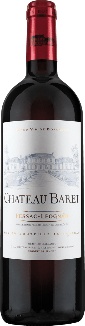 Château Baret Pessac Léognan Rouge 2018 von Baret