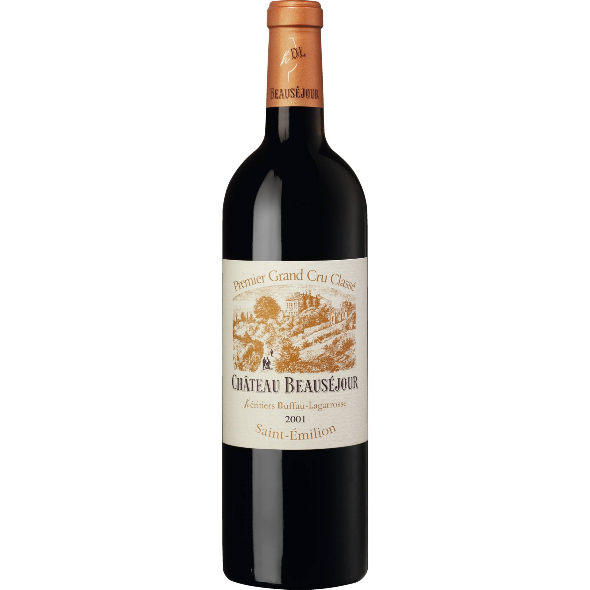Château Beauséjour Duffau, St. Emilion 1er Grand Cru Classé, Bordeaux, 2001, Rotwein Château Beauséjour Duffau, St. Emilion 1er Grand Cru Classé, Bordeaux, 2001, Rotwein von Château Beausejour Duffau Lagarrosse, 33330, Saint-Émilion, Frankreich