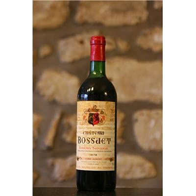 Rotwein, Chateau Bossuet 1978 von Domaine du Pech
