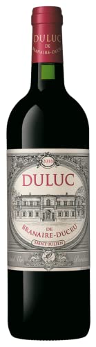 2018 Duluc de Branaire-Ducru Rotwein trocken, Saint-Julien Grand Vin Bordeaux (1x 0,75L) von Château Branaire-Ducru