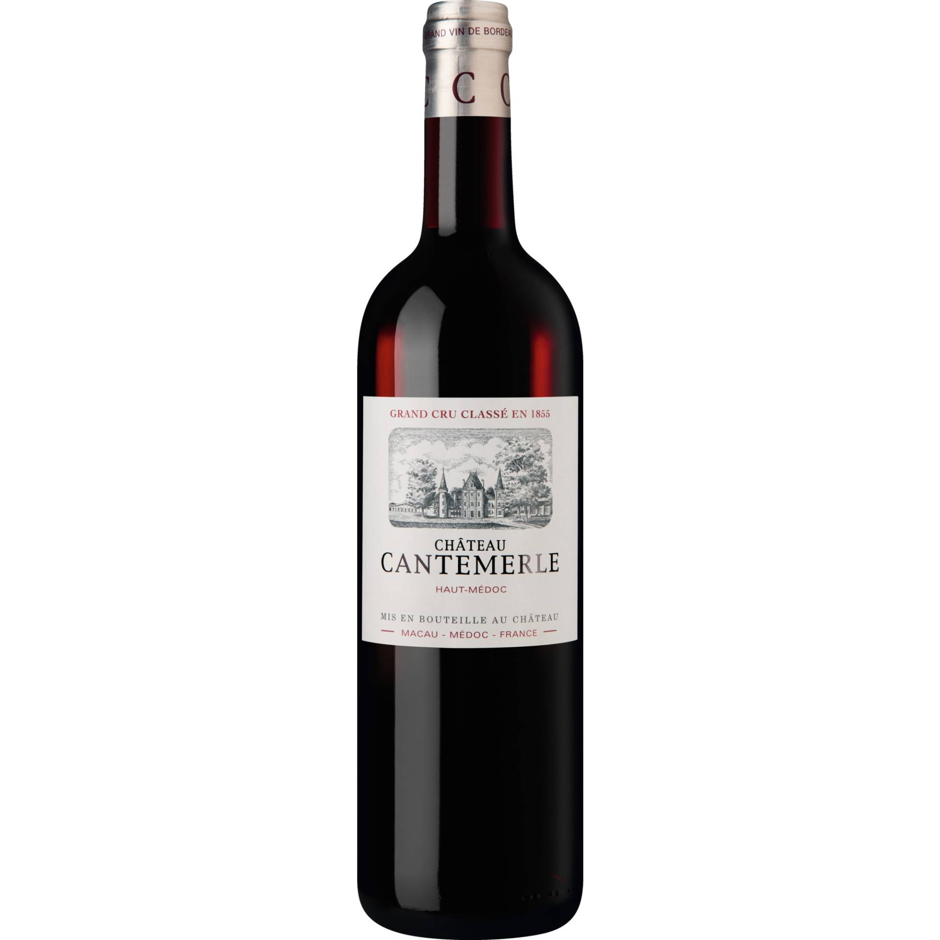 Château Cantemerle, Haut-Médoc AOP, 5ème Cru Classé, Bordeaux, 2021, Rotwein Château Cantemerle, Haut-Médoc AOP, 5ème Cru Classé, Bordeaux, 2021, Rotwein von Château Cantemerle, F-33460 Macau