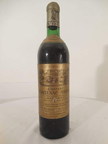 margaux château cantenac brown grand cru classé rouge 1970 - bordeaux france: une bouteille de vin. margaux château cantenac brown grand cru classé rouge 1970 - bordeaux france: une bouteille de vin. von Château Cantenac-Brown