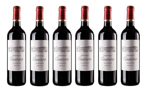6x 0,75l - Château Castera - Cru Bourgeois Supérieur - Médoc A.O.P. - Bordeaux - Frankreich - Weißwein trocken von Château Castera