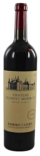 Moser Family Cabernet Sauvignon 2016 von Chateau Changyu Moser XV (1x0,75l), trockener Rotwein aus China von Chateau Changyu Moser XV