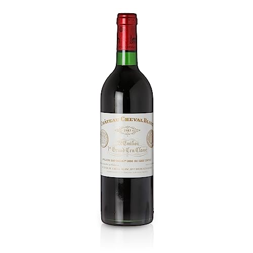 1983 Château Cheval Blanc, Saint Emilon Grand Cru (0,75 l), Rotwein trocken von Château Cheval Blanc
