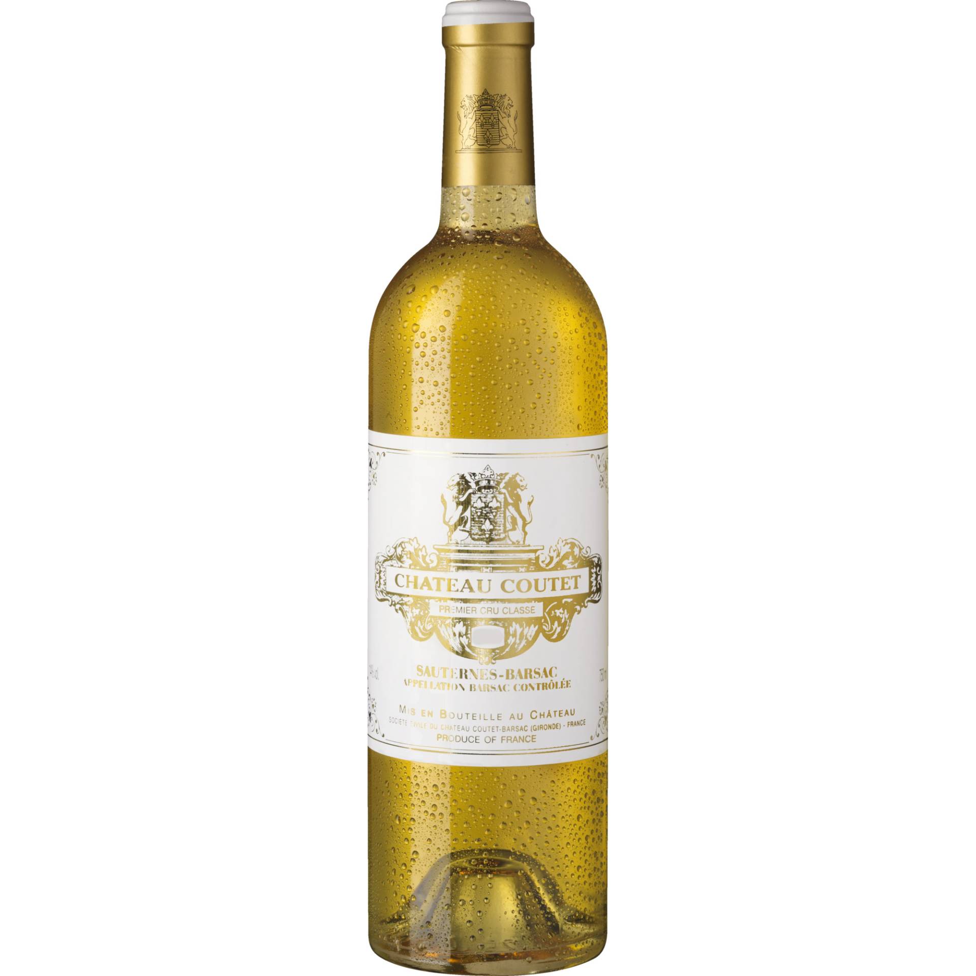 Château Coutet, Barsac AOP, Premier Cru, Bordeaux, 2020, Weißwein von Château Coutet, 33720 Barsac, France