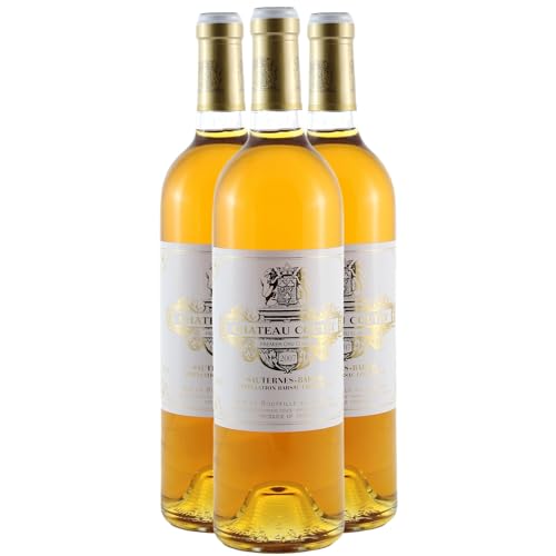 Château Coutet Weißwein 2007 - g.U. Barsac süßer - Bordeaux Frankreich - Rebsorte Sémillon, Sauvignon Blanc, Muscadelle - 3x75cl - 17/20 Jancis Robinson von Generisch