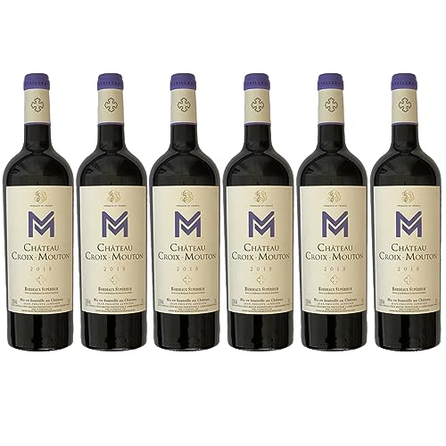 Château Croix-Mouton 2018 AOC Bordeaux Supérieur Rotwein trocken im Weinpaket (6x0,75l) von Château Croix-Mouton