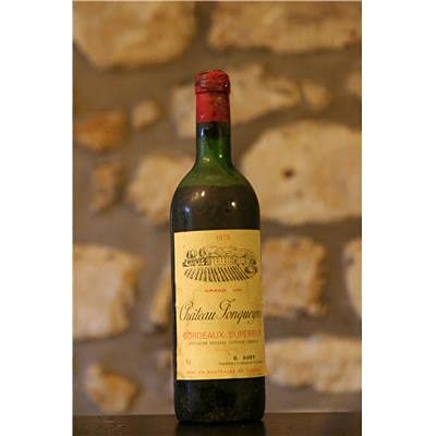 Rotwein, Chateau Fonqueyres 1978 von Wein