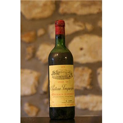 Rotwein, Chateau Fonqueyres 1978 von Domaine du Pech