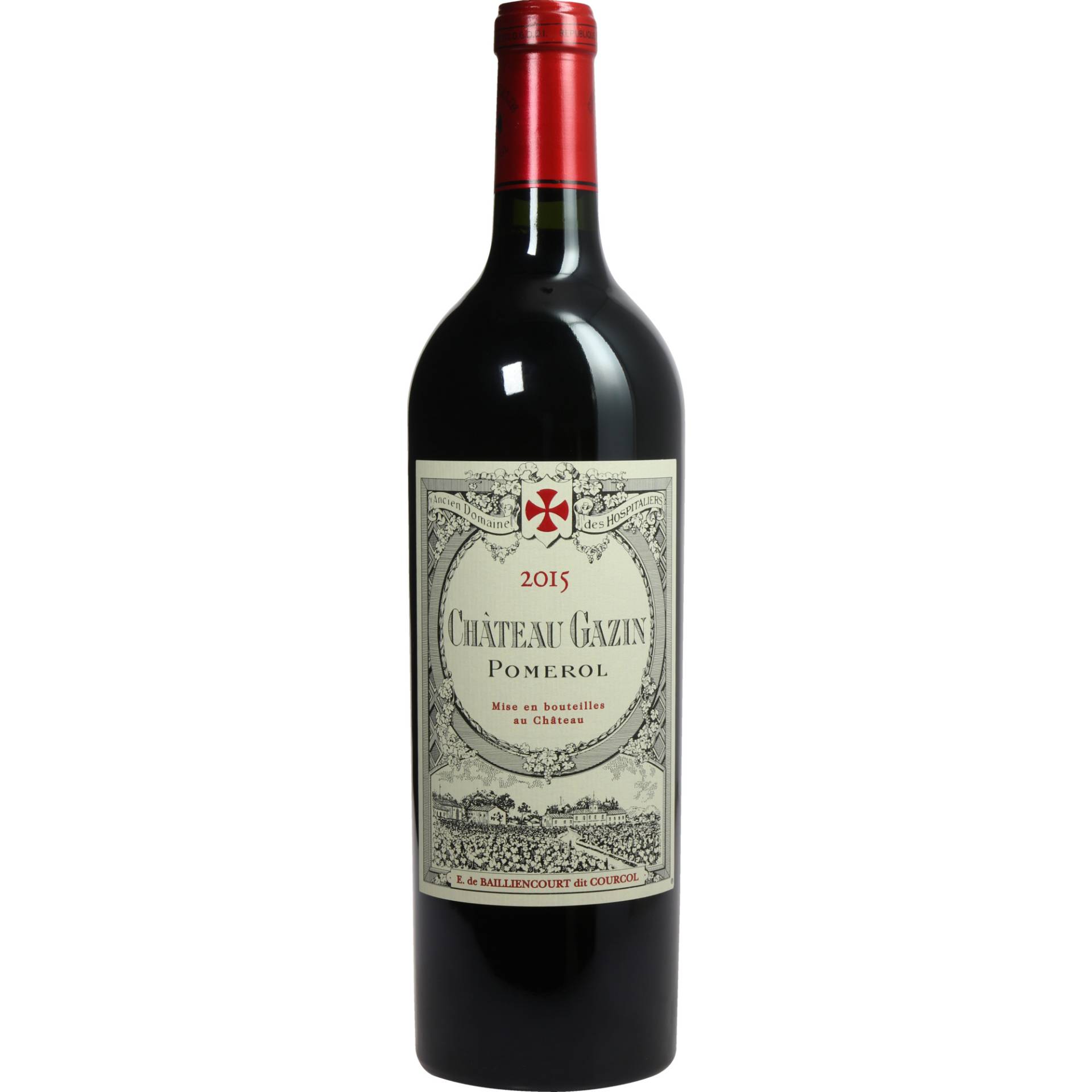 Château Gazin, Pomerol AOP, Magnum, Bordeaux, 2015, Rotwein Château Gazin, Pomerol AOP, Magnum, Bordeaux, 2015, Rotwein von Château Gazin, F-33500 Pomerol