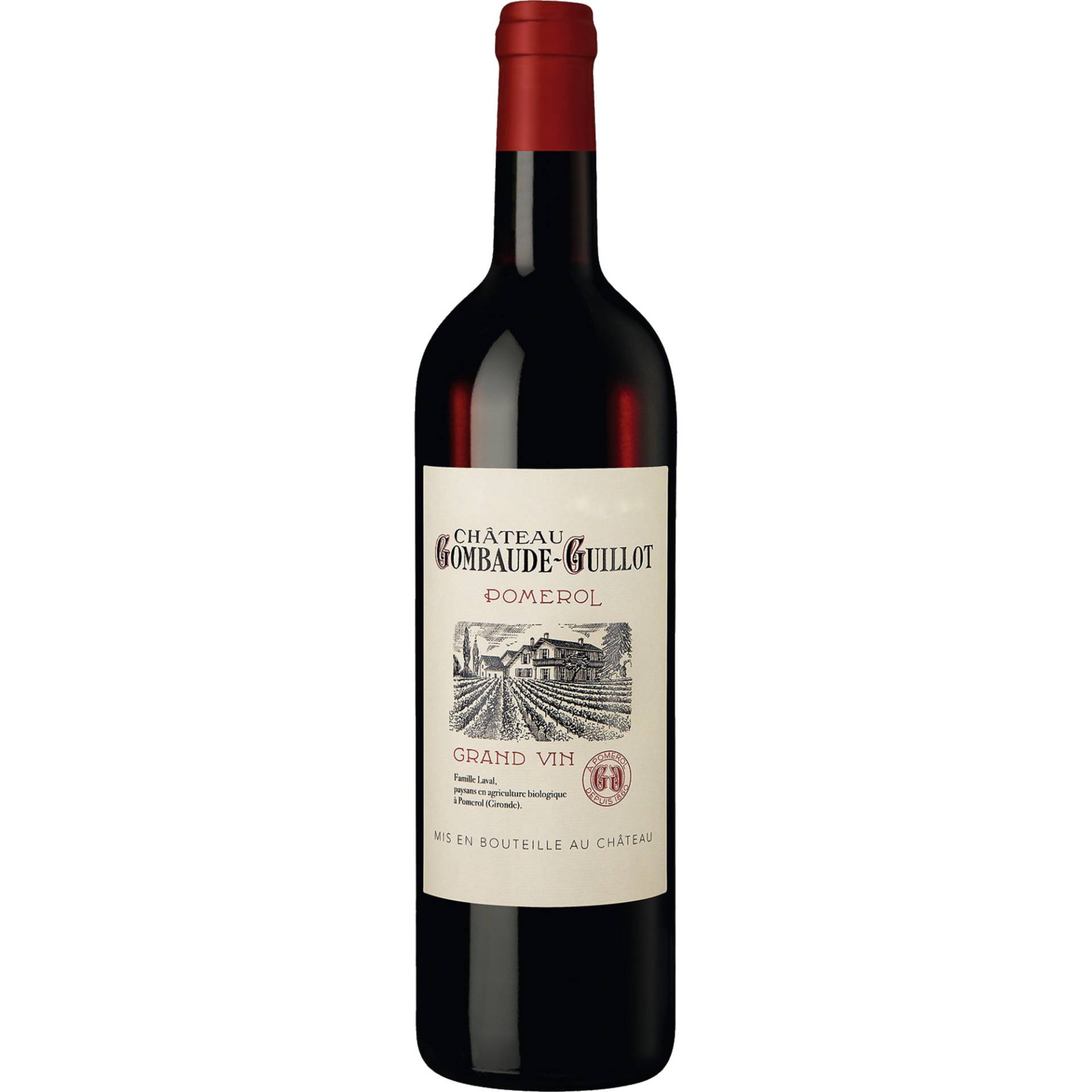 Château Gombaude-Guillot, Pomerol AC, Bordeaux, 2018, Rotwein Château Gombaude-Guillot, Pomerol AC, Bordeaux, 2018, Rotwein von Château Gombaude-Guillot,33500,Pomerol,Frankreich