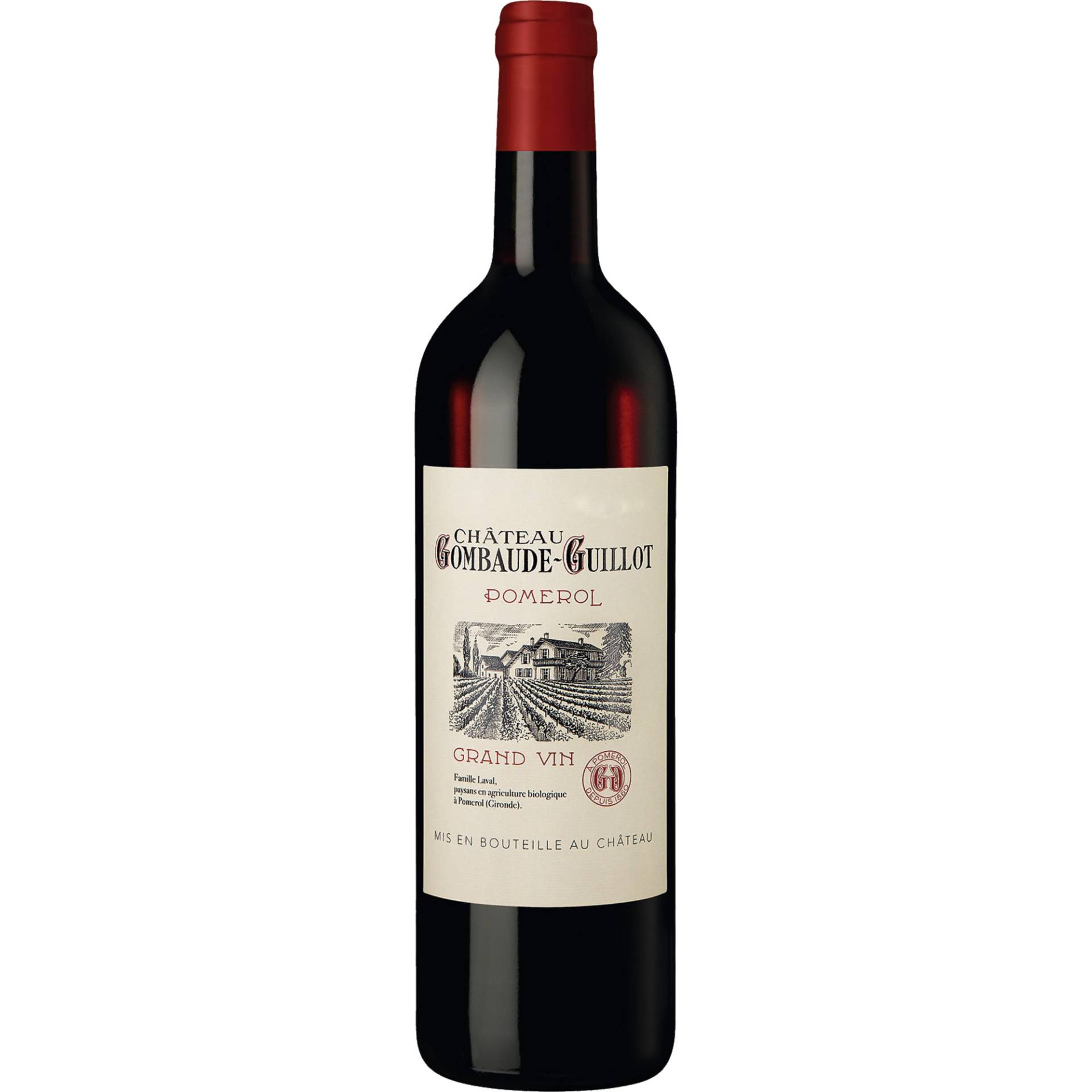 Château Gombaude-Guillot, Pomerol AOP, Bordeaux, 2017, Rotwein Château Gombaude-Guillot, Pomerol AOP, Bordeaux, 2017, Rotwein von Château Gombaude-Guillot,33500,Pomerol,Frankreich