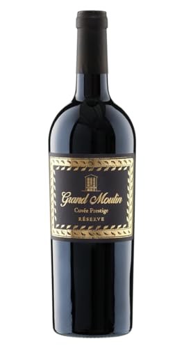 Château Grand Moulin Cuvée Prestige Réserve 2020 | Rotwein | Languedoc-Roussillon – Frankreich | 1 x 0,75 Liter von Château Grand Moulin