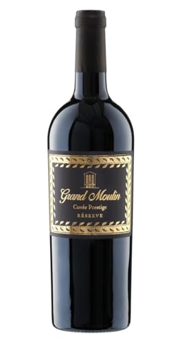 Château Grand Moulin Cuvée Prestige Réserve 2020 | Rotwein | Languedoc-Roussillon – Frankreich | 1 x 0,75 Liter von Château Grand Moulin