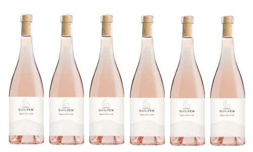 6x 0,75l - 2022er - Château Guilhem - Vignes de Levant - Rosé - Malepère A.O.P. - Languedoc - Frankreich - Roséwein trocken von Château Guilhem