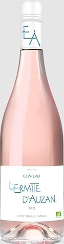 Château L’Ermitage Rosé ‘Auzan’, Costières de Nîmes, (Case of 6x75cl), Frankreich/Côtes du Rhône, Roséwein (GRAPE GRENACHE 50%, SYRAH 25%, MOURVÈDRE 25%) von Château L'Ermitage