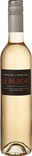 Domaine L’Ermitage ‘Le Muscat’ (50cl) (Case of 6x75cl), Frankreich/Costière de Nîmes, Weißwein (GRAPE MUSCAT 100%) von Château L'Ermitage