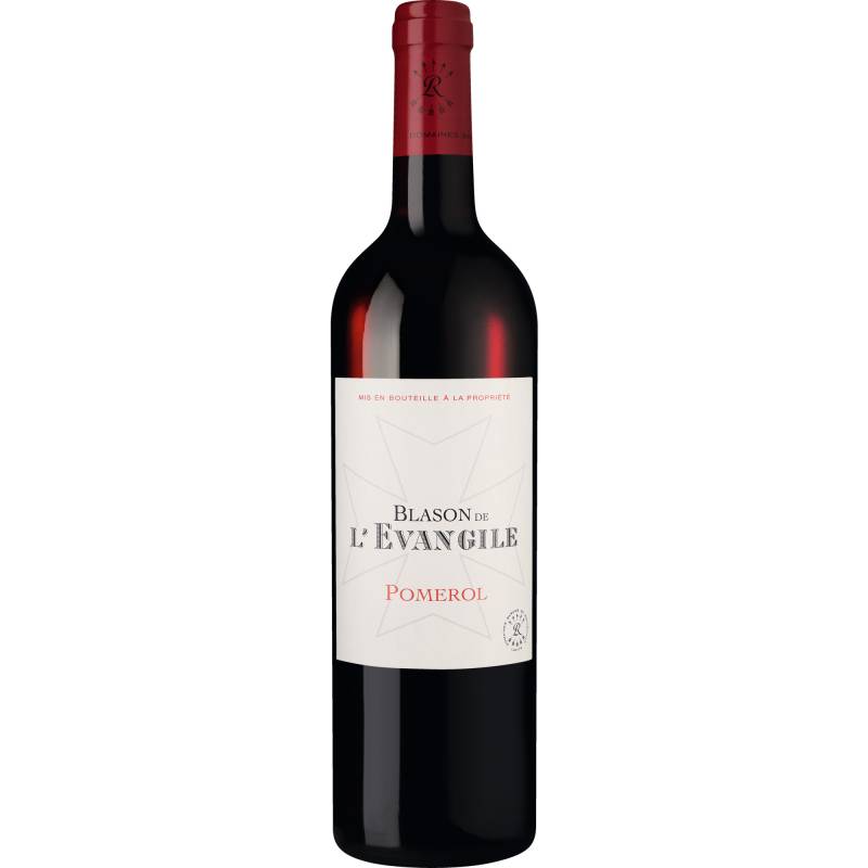 Blason de L'Evangile, Pomerol AOP, Bordeaux, 2021, Rotwein von Château L'Evangile, F-33500 Pomerol