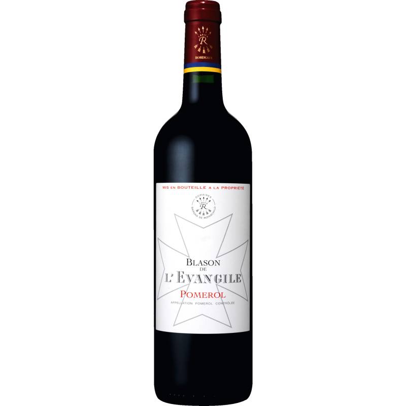 Blason de L'Evangile, Pomerol AOP, Bordeaux, 2019, Rotwein von Château L'Evangile - 33500 - Pomerol - Frankreich