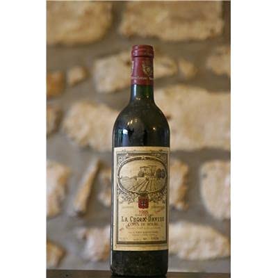 Rotwein, Chateau La Croix Davids 1985 von Domaine du Pech