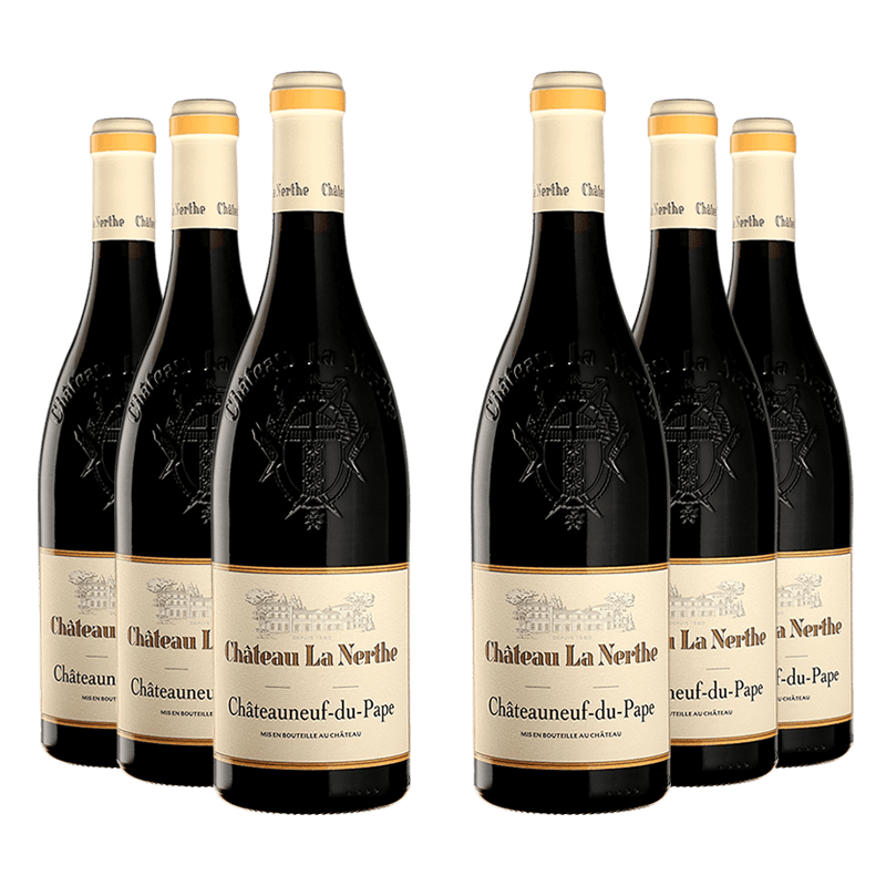 Château La Nerthe : Châteauneuf-du-Pape 2017 - Rot Château La Nerthe : Châteauneuf-du-Pape 2017 - Rot von Château La Nerthe