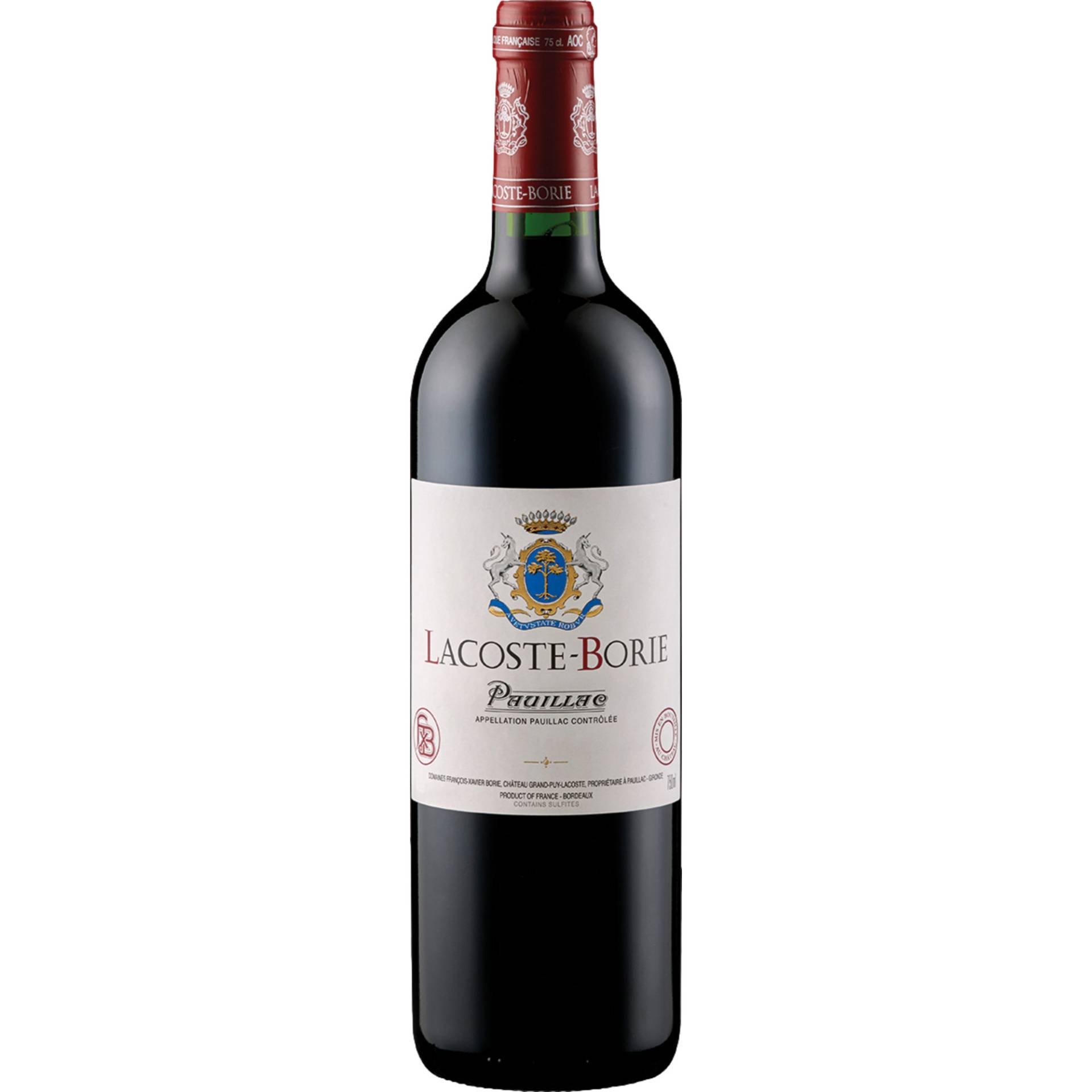 Château Lacoste-Borie, Pauillac AOP, Bordeaux, 2019, Rotwein Château Lacoste-Borie, Pauillac AOP, Bordeaux, 2019, Rotwein von Château Lacoste-Borie, Pauillac - France