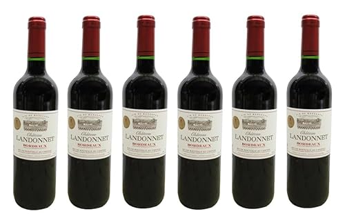 6x 0,75l - 2023er - Château Landonnet - Bordeaux A.O.P. - Frankreich - Rotwein trocken 6x 0,75l - 2023er - Château Landonnet - Bordeaux A.O.P. - Frankreich - Rotwein trocken von Château Landonnet