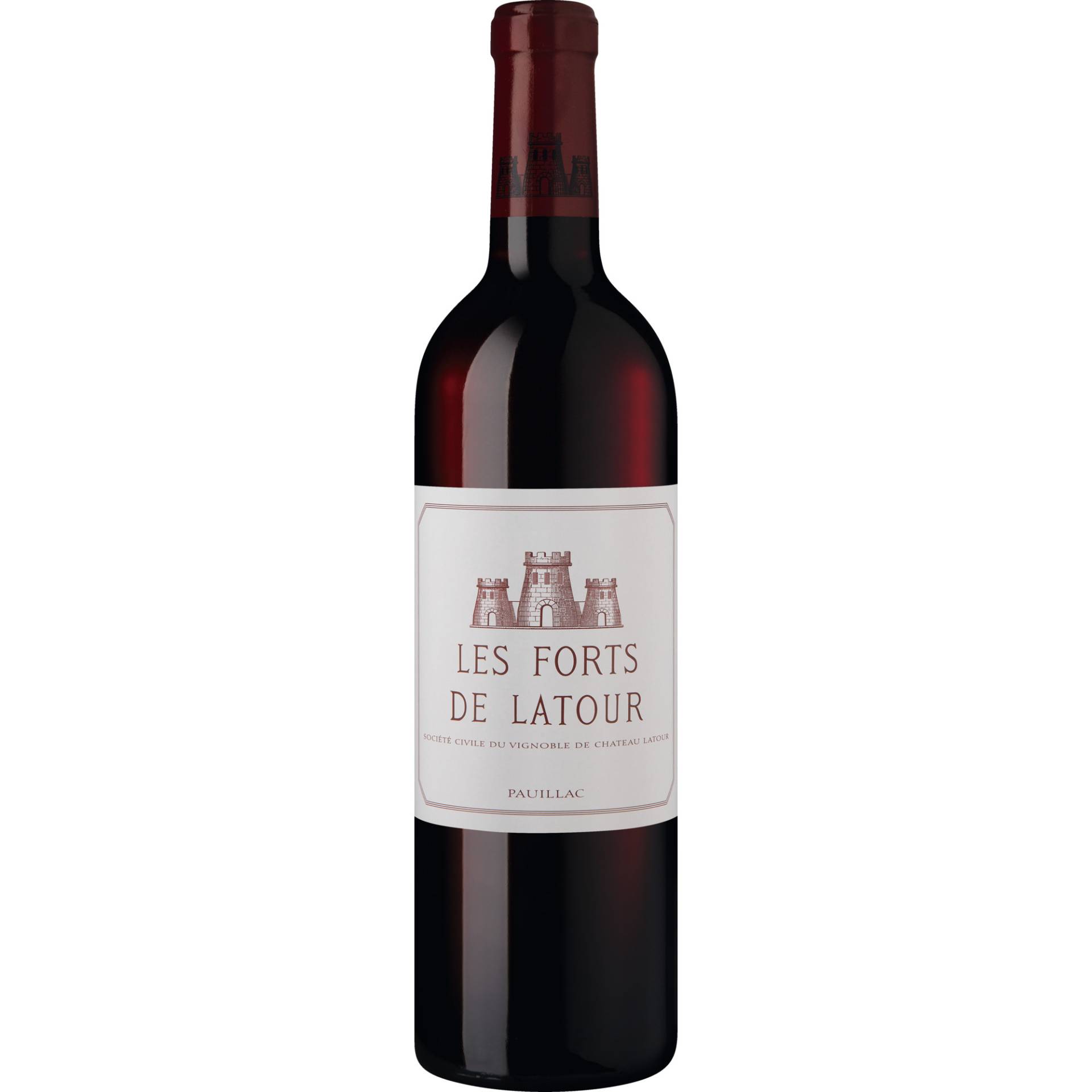 Les Forts de Latour, Pauillac AOP, Bordeaux, 2017, Rotwein Les Forts de Latour, Pauillac AOP, Bordeaux, 2017, Rotwein von Château Latour, 33250 Pauillac, France