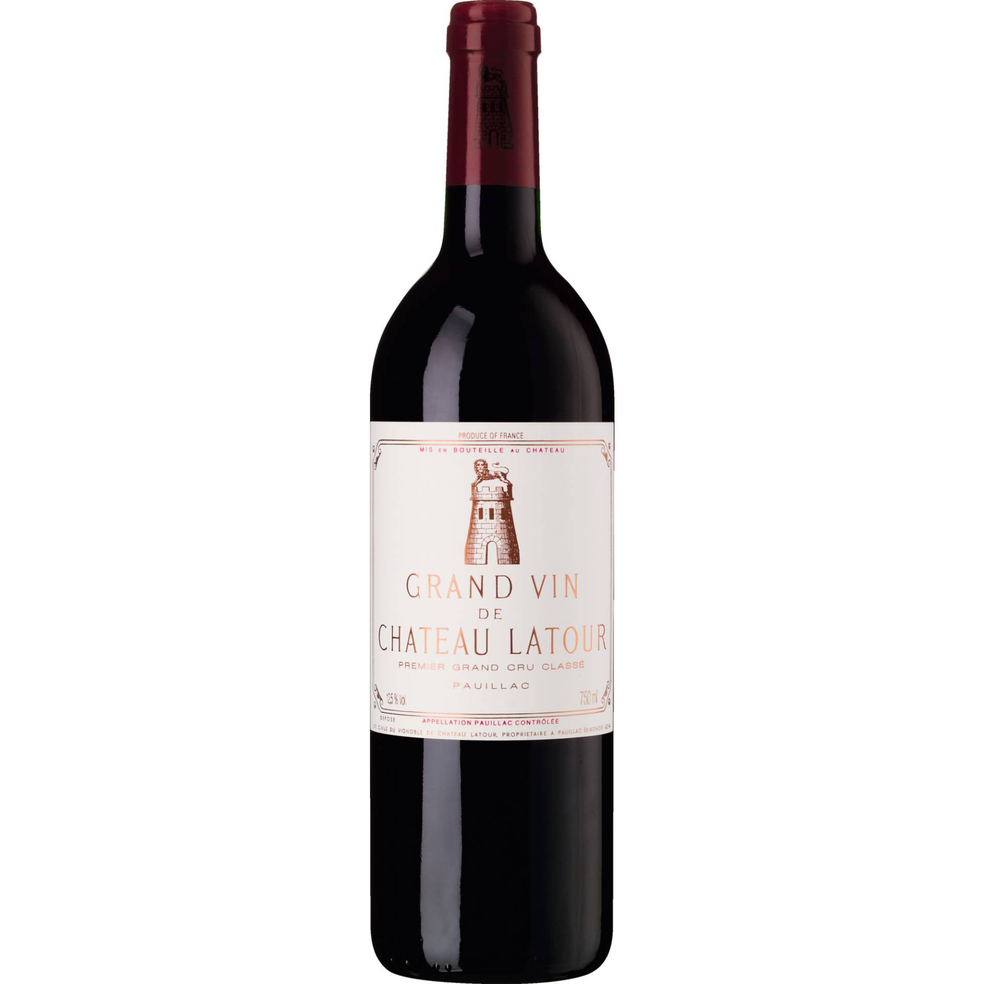 Château Latour, Pauillac AOP, 1er Cru Classé, Bordeaux, 2015, Rotwein Château Latour, Pauillac AOP, 1er Cru Classé, Bordeaux, 2015, Rotwein von Château Latour, -33250 Pauillac