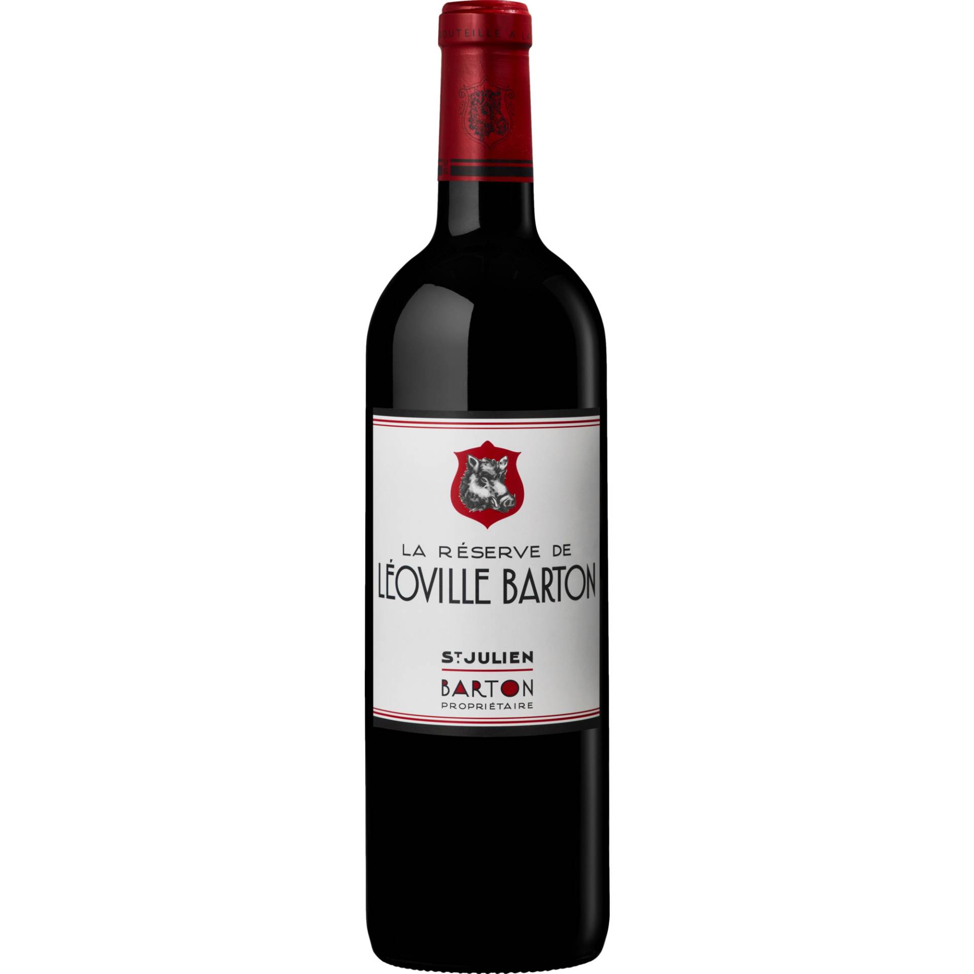 La Réserve de Léoville Barton, Saint-Julien AOP, Bordeaux, 2016, Rotwein La Réserve de Léoville Barton, Saint-Julien AOP, Bordeaux, 2016, Rotwein von Château Léoville-Barton, Saint-Julien - France