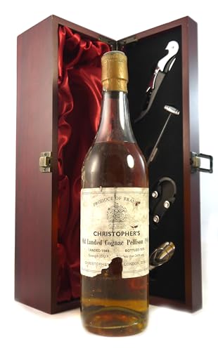 Pellison Old Landed Cognac 1948 Christopher's in einer mit Seide ausgestatetten Geschenkbox, 1 x 700ml Pellison Old Landed Cognac 1948 Christopher's in einer mit Seide ausgestatetten Geschenkbox, 1 x 700ml von Chateau Leoville