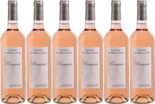 6x Château Les Mesclances Rosé Cuvée Romane 2022 - Chateau Les Mesclances, Provence - Rosé von Chateau Les Mesclances