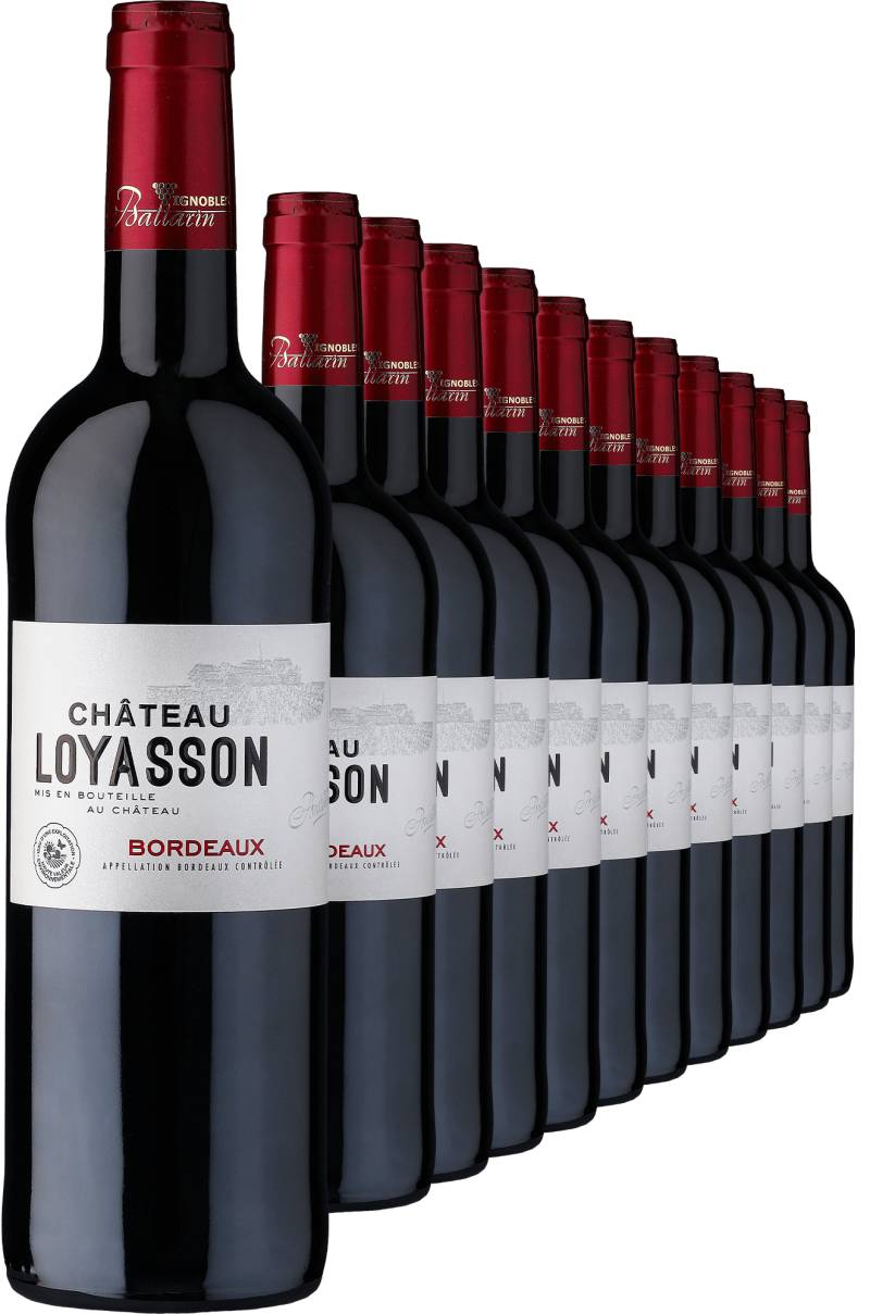 2021 Château Loyasson Rouge im 12er-Vorratspaket