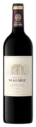Château Malbec - Rotwein Trocken - Wein Französisch - Bordeaux AOP – Jahrgang 2020 (1 x 0,75 l) von Château Malbec