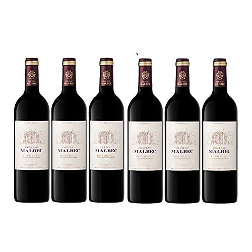 Château Malbec Bordeaux Rouge AOC Rotwein Wein trocken Frankreich (6 Flaschen) von Château Malbec