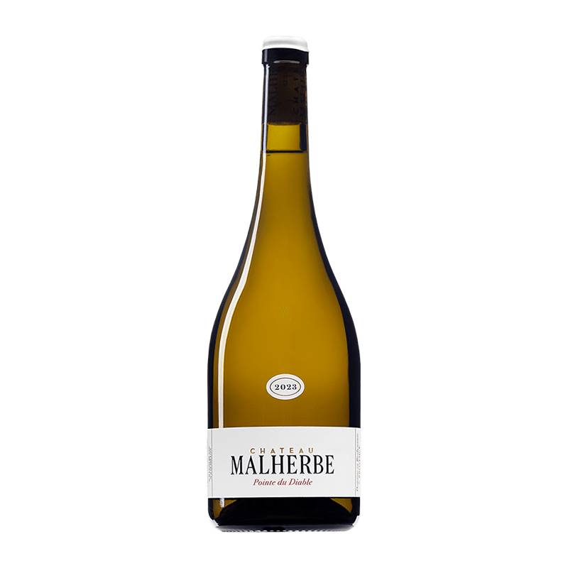 Château Malherbe : Pointe du Diable Blanc 2023 von Château Malherbe