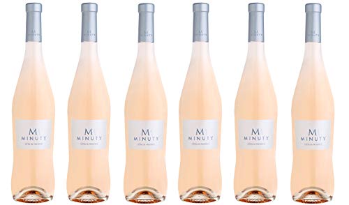 6x 0,75l - 2019er - Château Minuty - Cuvée M - Rosé - Côtes de Provence A.P. - Frankreich - Rosé-Wein trocken von Château Minuty