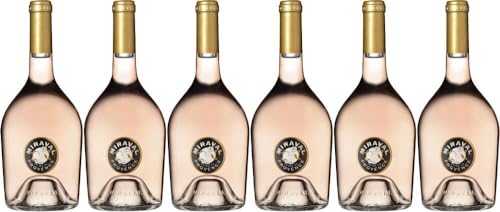 6x Côtes de Provence Rosé 2023 - Château Miraval Jolie-Pitt & Perrin, Provence - Rosé von Château Miraval Jolie-Pitt & Perrin