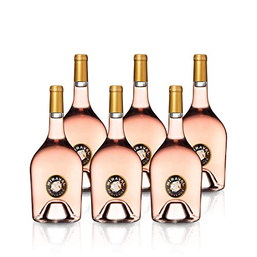 6x Côtes de Provence Rosé Magnum (1,5L) 2019 - Château Miraval Jolie-Pitt & Perrin, Provence - Rosé von Miraval