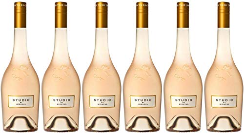 6x Studio Rosé 2019 - Château Miraval Jolie-Pitt & Perrin, Provence - Rosé von Château Miraval Jolie-Pitt & Perrin