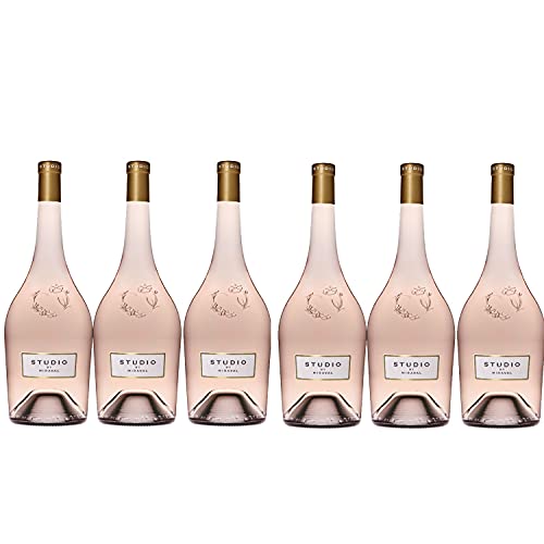 STUDIO by Miraval Rosé Méditerranée IGP Magnum Roséwein Wein trocken Frankreich (6x 1,5 Liter) von Château Miraval Jolie-Pitt & Perrin