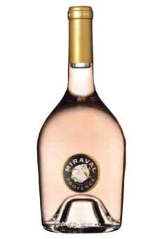 Brad Pitt Miraval Rosé Côtes de Provence AOC 2022 von Château Miraval, trockener Roséwein au der Provence von Château Miraval