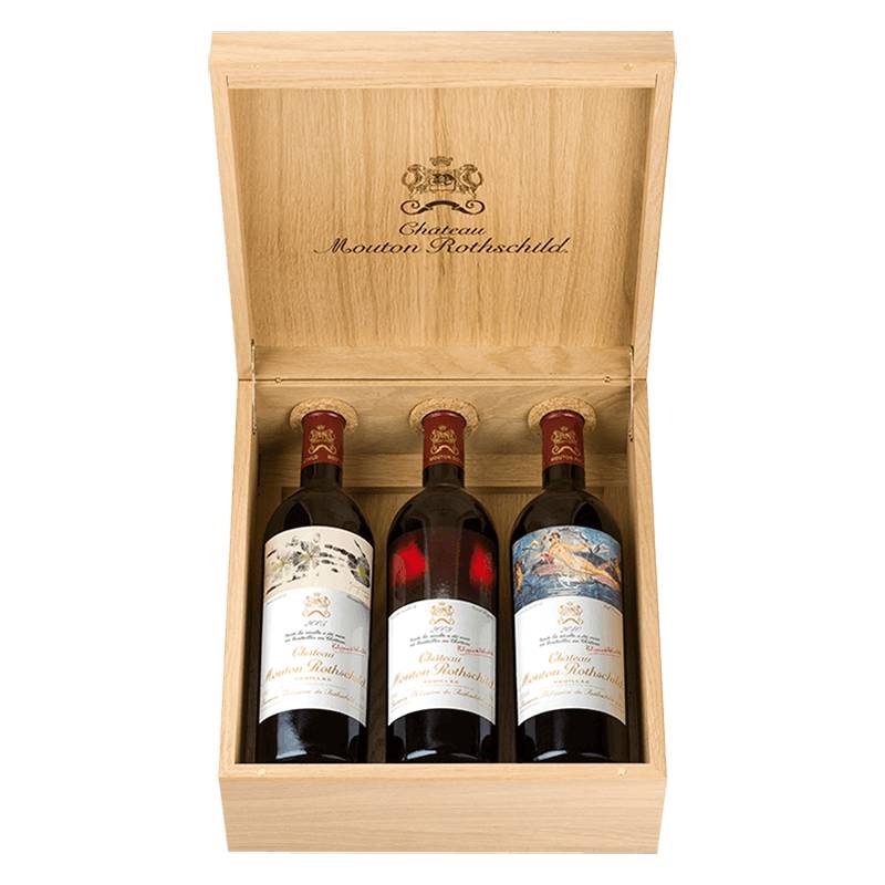 Caisse Luxe Chêne Mouton Rothschild 2005-2009-2010 von Château Mouton Rothschild