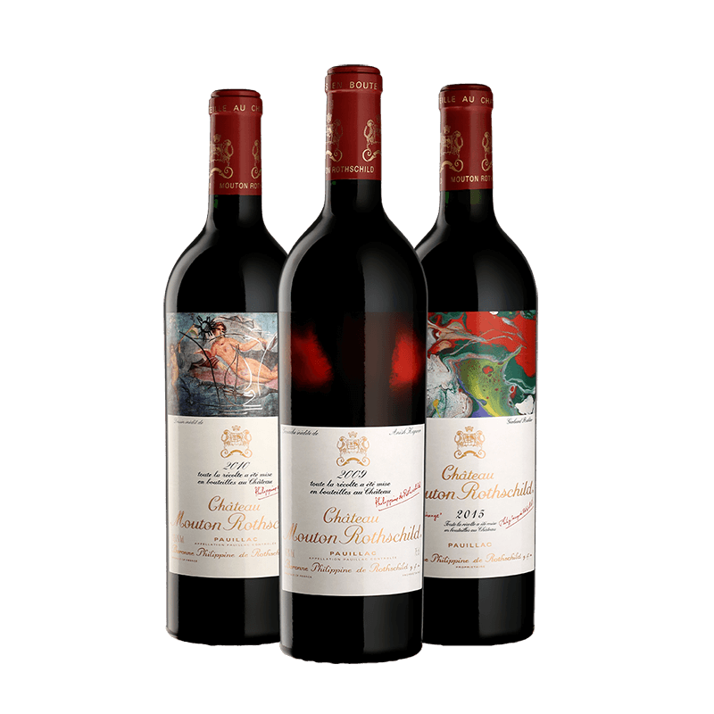 Château Mouton Rothschild : Coffret Magnums 2009-2010-2015 Château Mouton Rothschild : Coffret Magnums 2009-2010-2015 von Château Mouton Rothschild