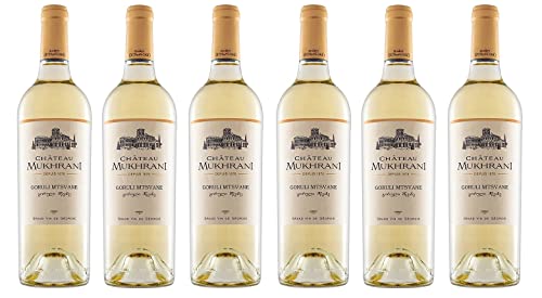 6x 0,75l - 2023er - Château Mukhrani - Goruli Mtsvane - Grande Vin de Géorgie - Georgien - Weißwein trocken von Château Mukhrani